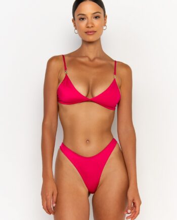 Ramiva Magenta Bralette Bikini Top - Elegant Swimwear
